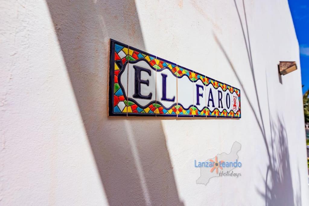 Casita El Faro En Playa Bastian Aircon In The Bedrooms Vv Costa Teguise Eksteriør bilde